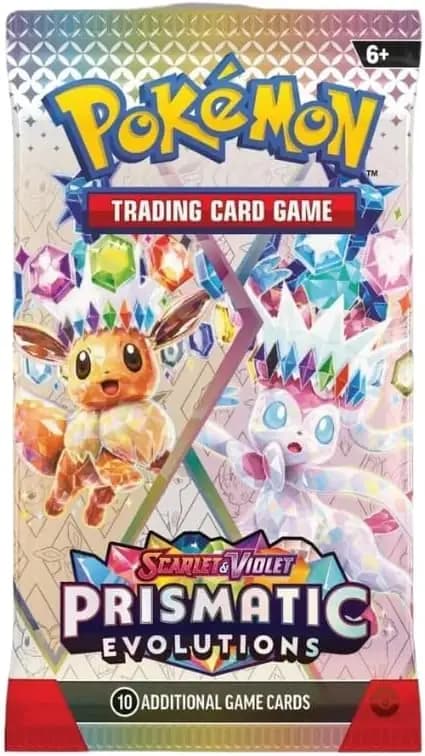 پوکمون | پک بستر کارت Pokemon TCG Scarlet & Violet Prismatic Evolutions