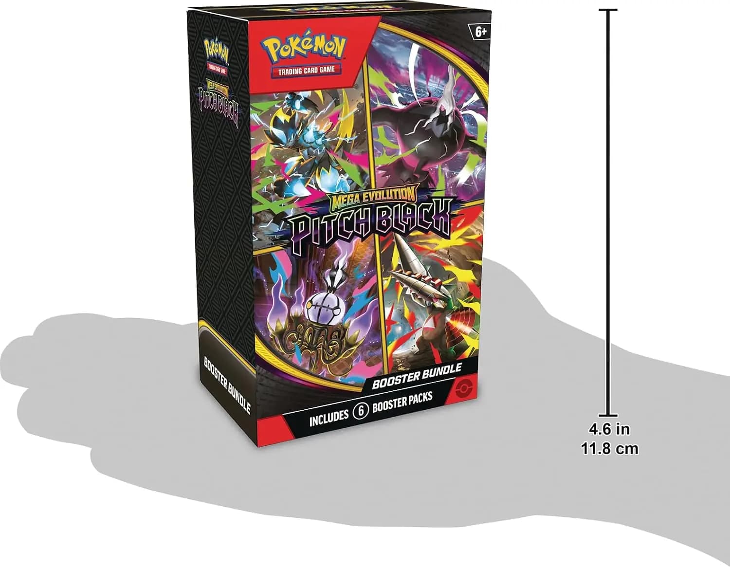 پک باندل پوکمون تیسیجی | Mega Evolution—Pitch Black — تصویر ۳