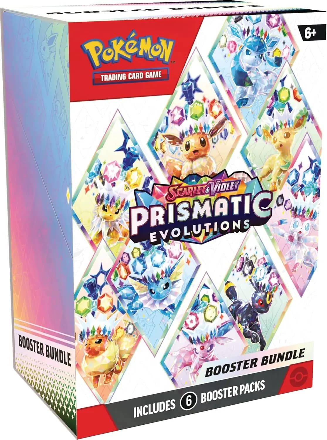 پک باندل کارت پوکمون پرزماتیک اوج | Pokémon TCG: Scarlet & Violet—Prismatic Evolutions