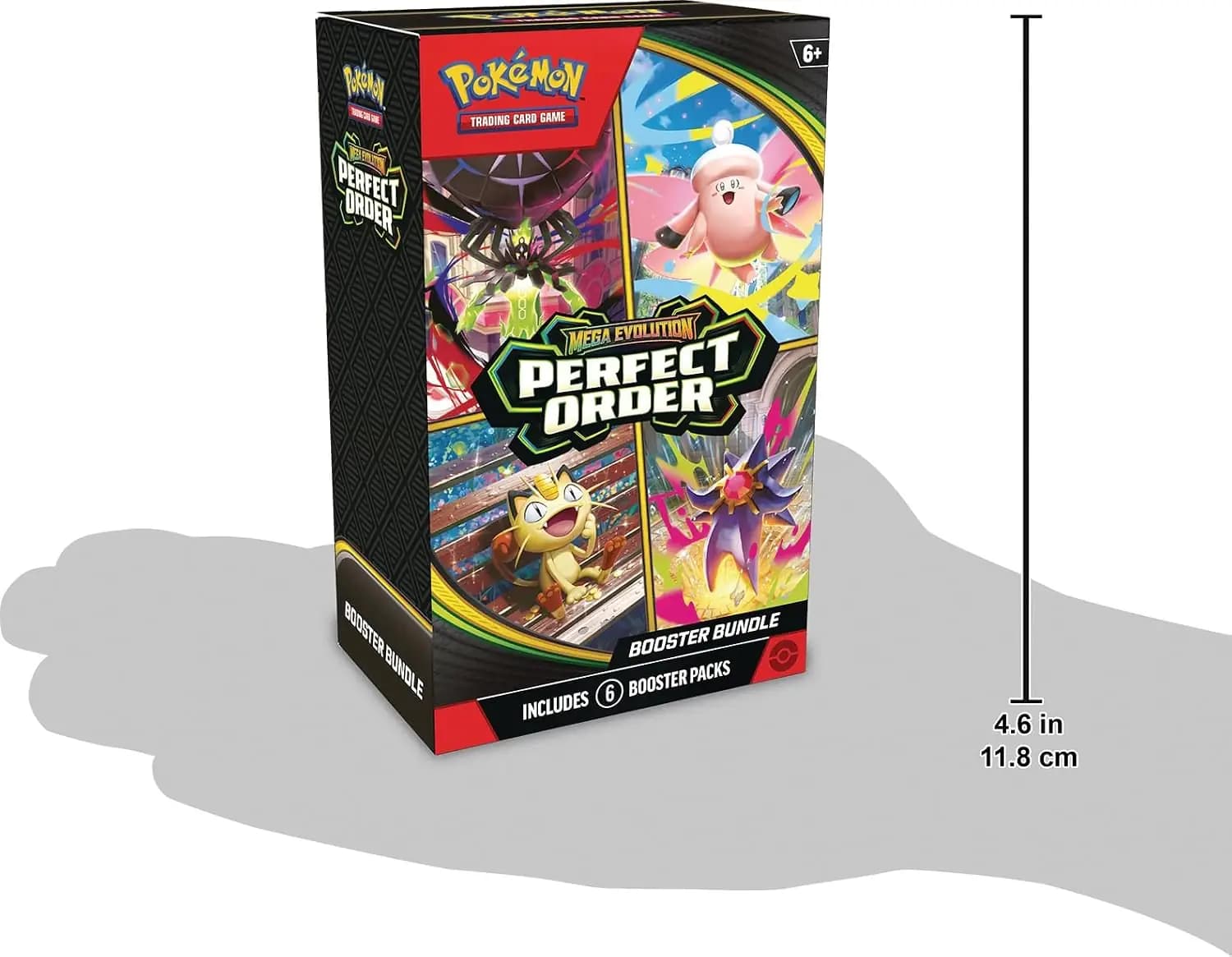 باندل پوسترهای Pokémon TCG: Perfect Order | Perfect Order Booster Bundle 6 عددی — تصویر ۳