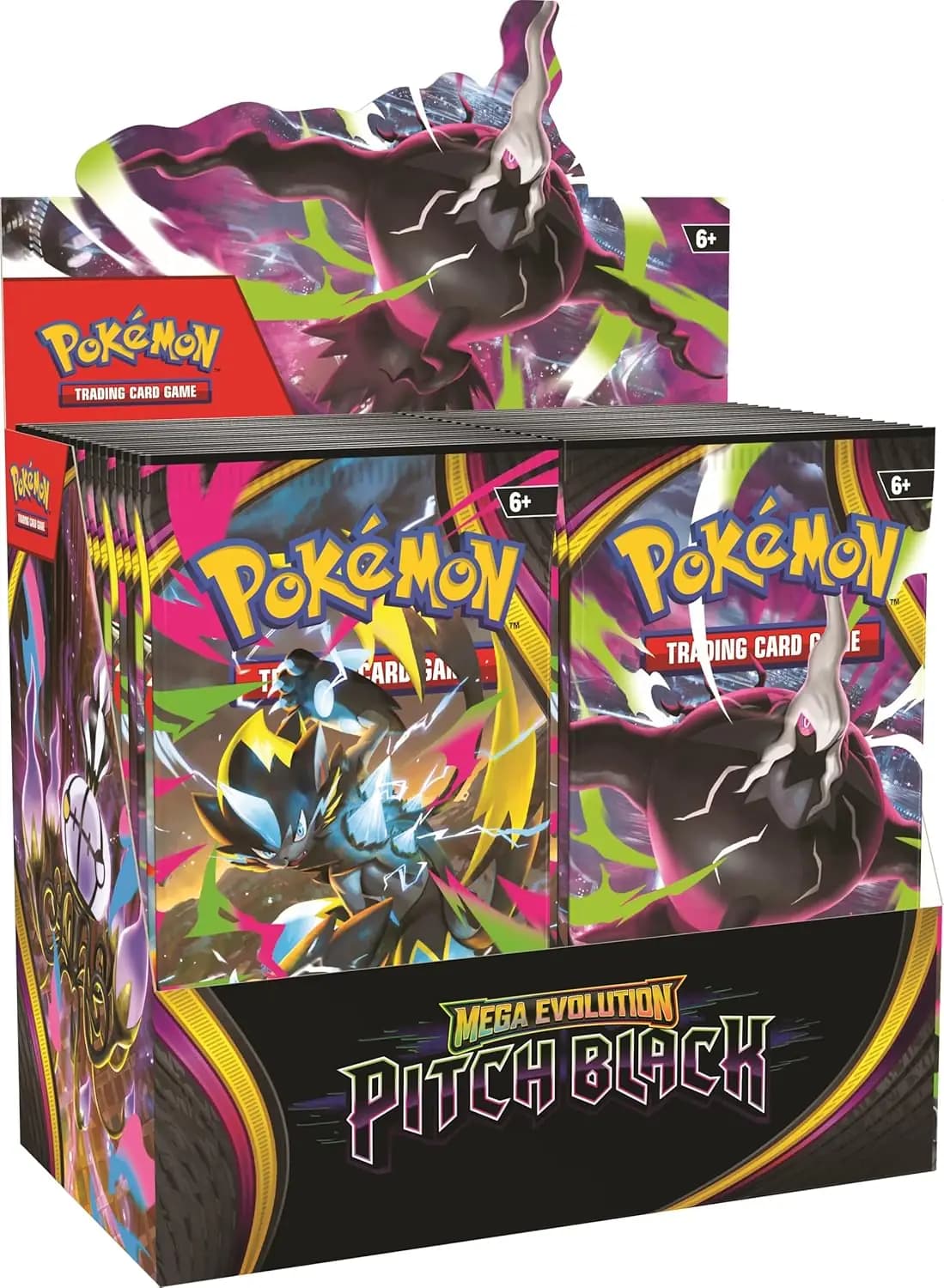 Pokémon TCG: Mega Evolution—Pitch Black | باکس دیسپلی بوستر