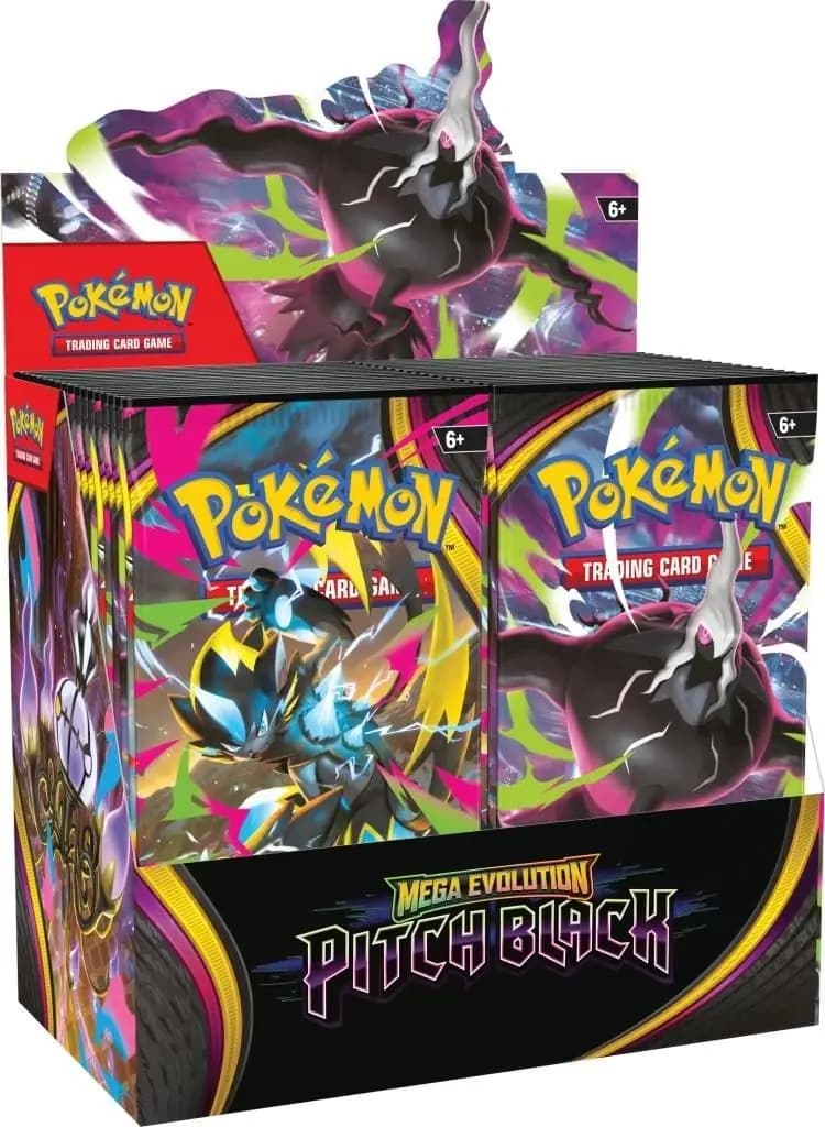 پکیج باکس پادار پوکمون | Pokemon TCG Mega Evolution Pitch Black — تصویر ۲