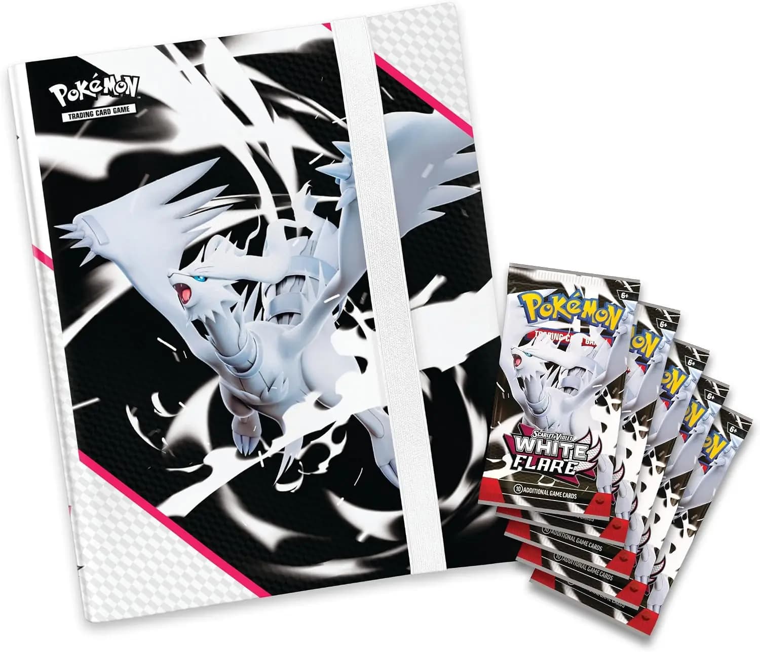 پوکمون TCG | مجموعه کلکسیونر White Flare Binder Collection — تصویر ۳