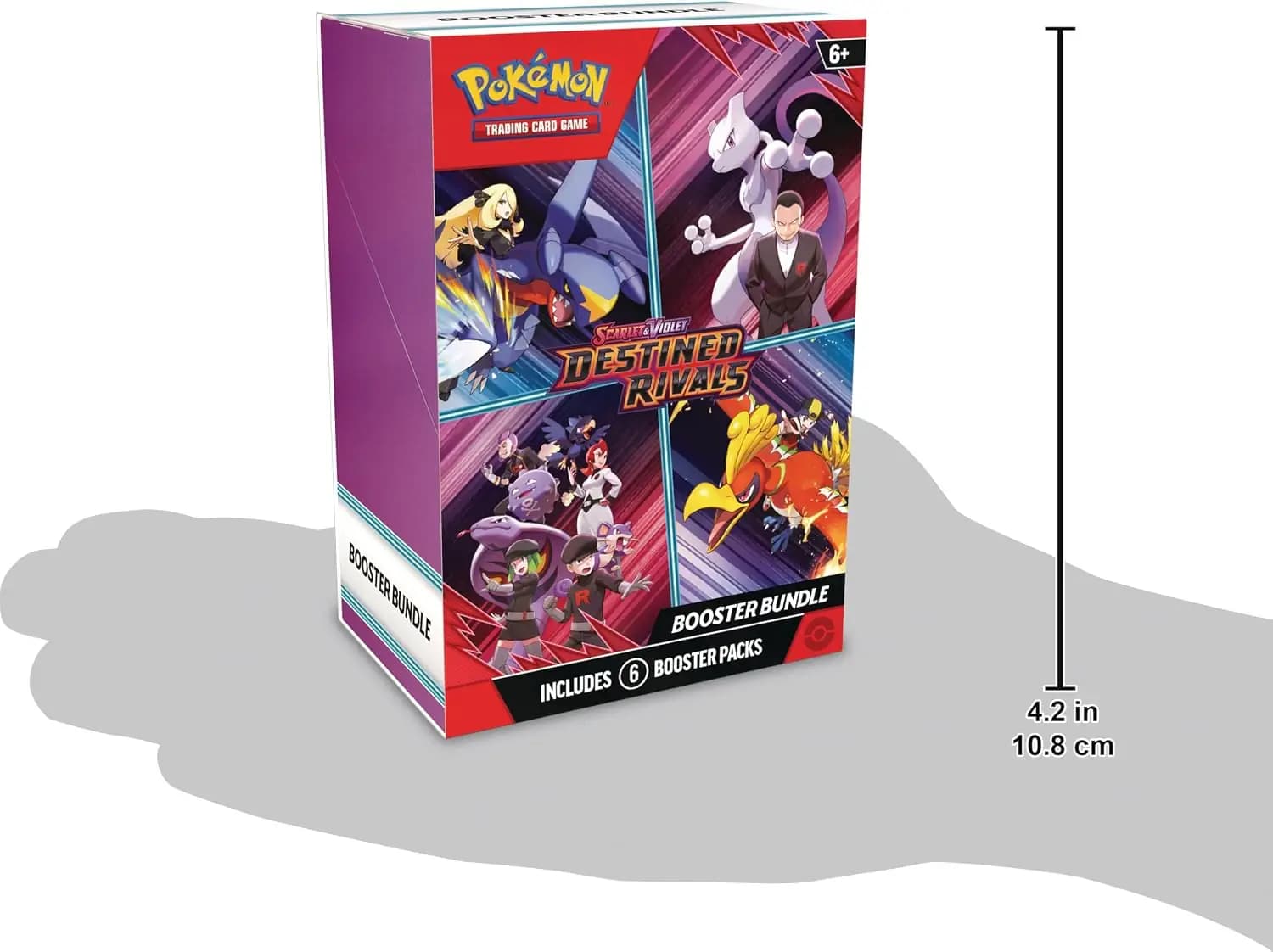 پوکمون TCG | بسته بادی Booster Bundle | Scarlet & Violet – Destined Rivals — تصویر ۳