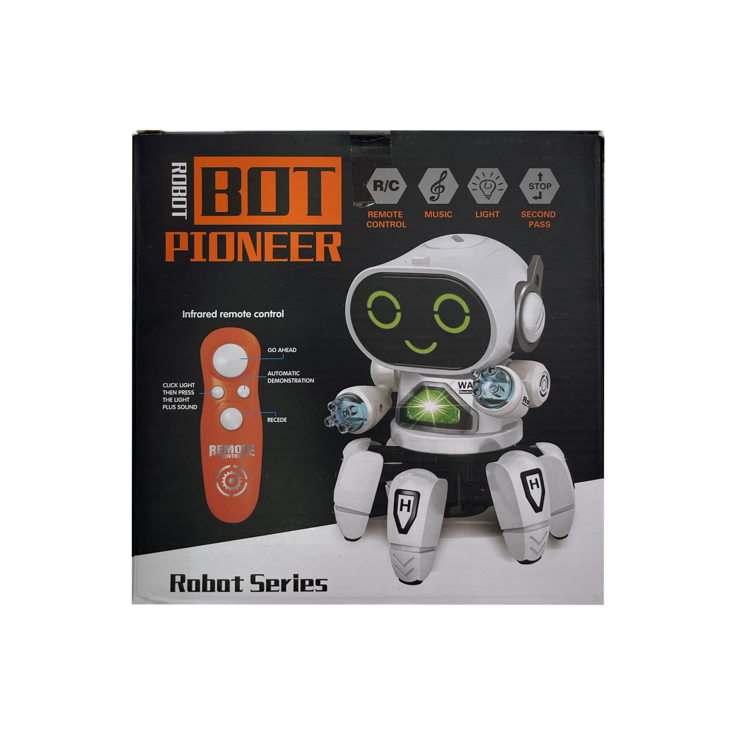 ربات کنترلی Bot Pioneer مدل موزیکال با ریموت کنترل