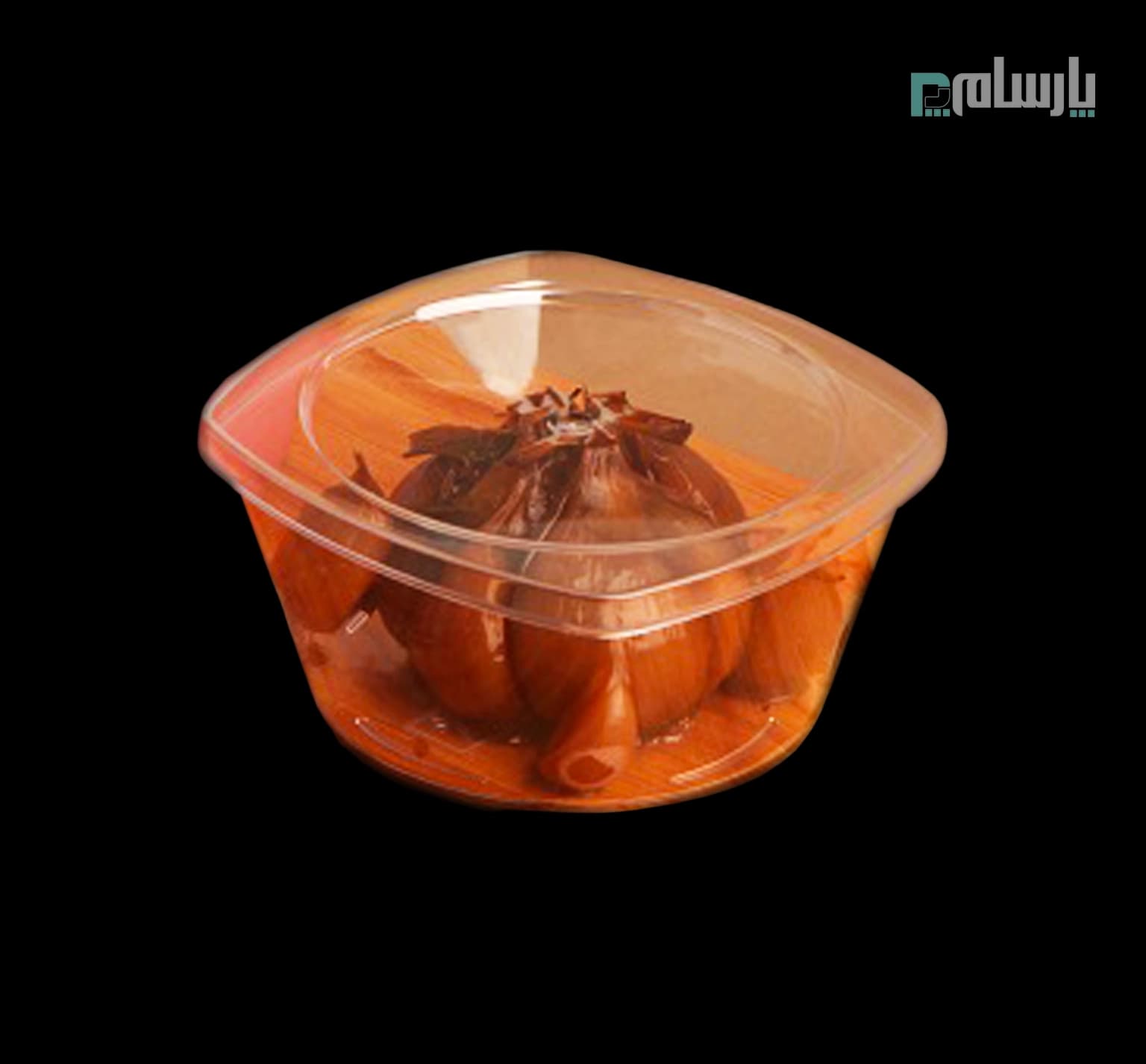 ظرف آرکا طلقی سفید 100 سی سی برنا
