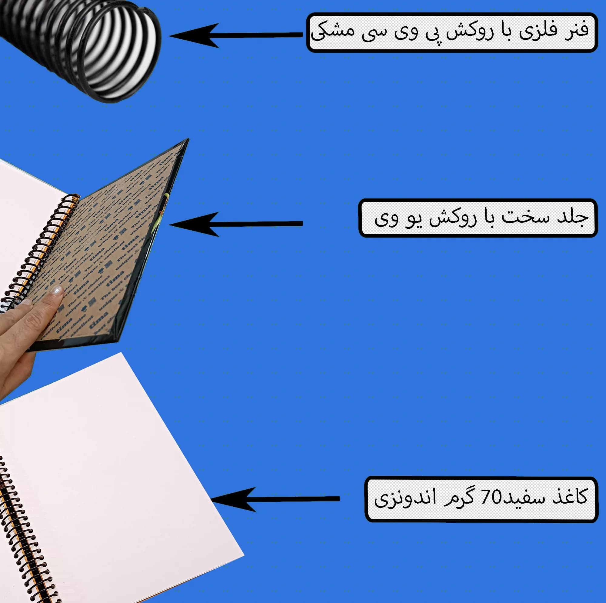 دفتر نقاشی 100 برگ تیما مدل سزان مجموعه 10 عددی — تصویر ۴