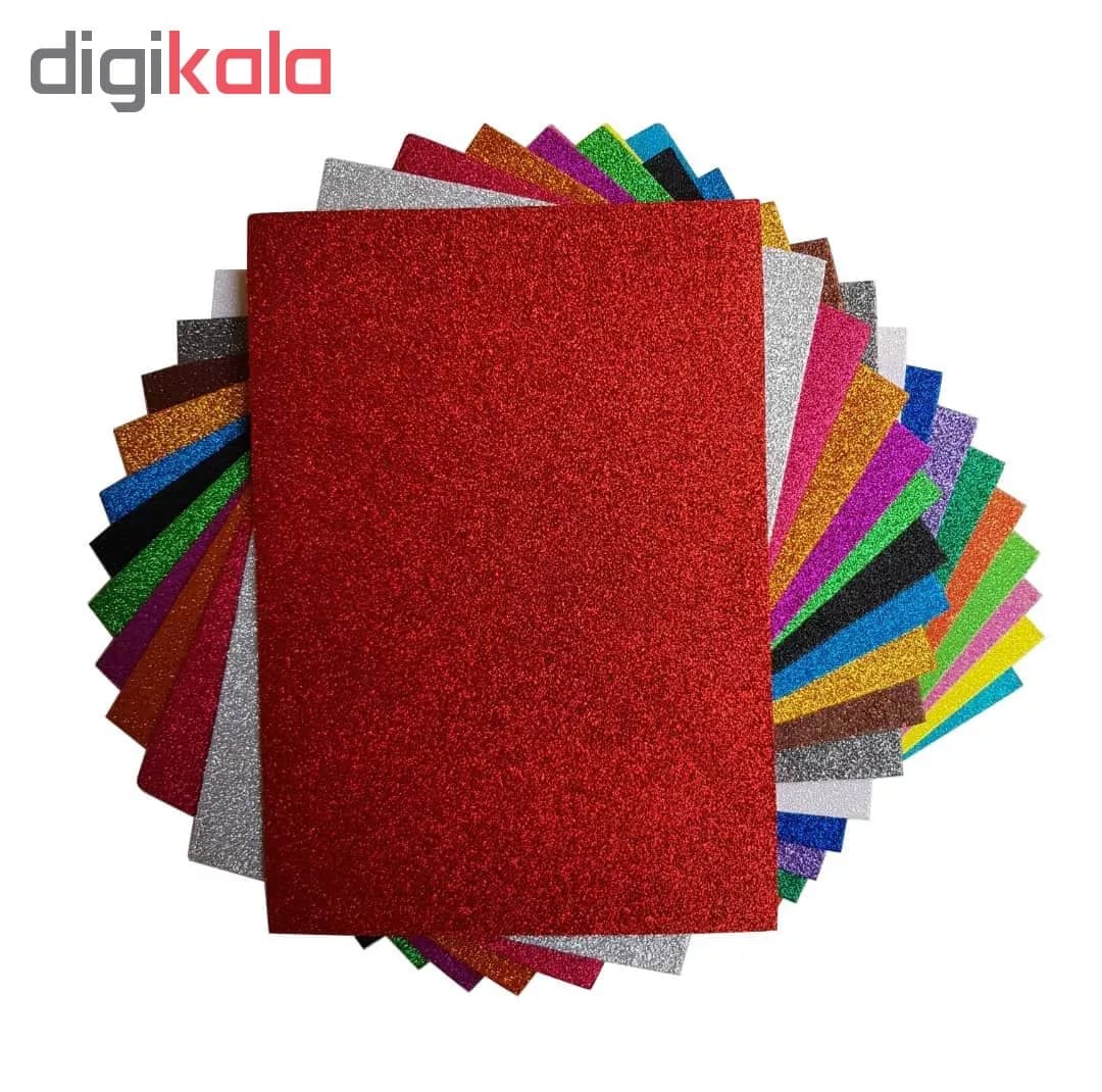 فوم اکلیلی مدل GLITTER کد C2020 بسته 20 عددی — تصویر ۶