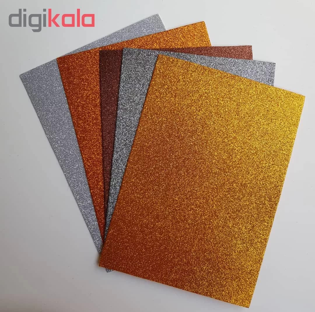 فوم اکلیلی مدل GLITTER کد C2020 بسته 20 عددی — تصویر ۵