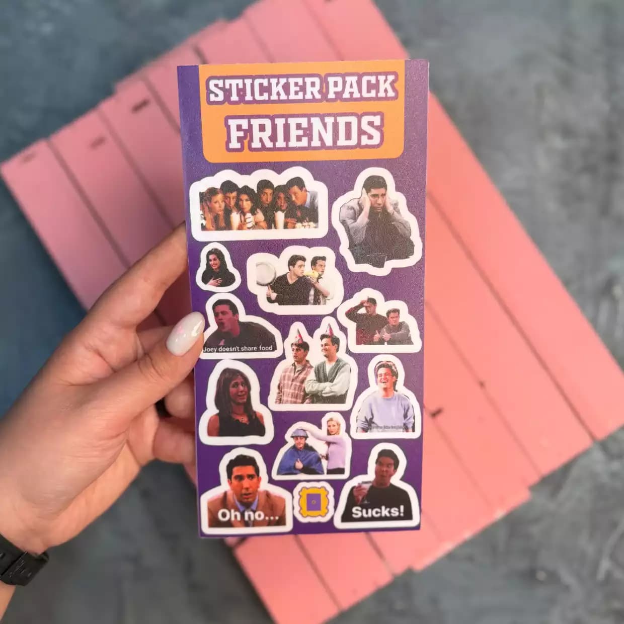 پک استیکر طرح سریال فرندز Friends