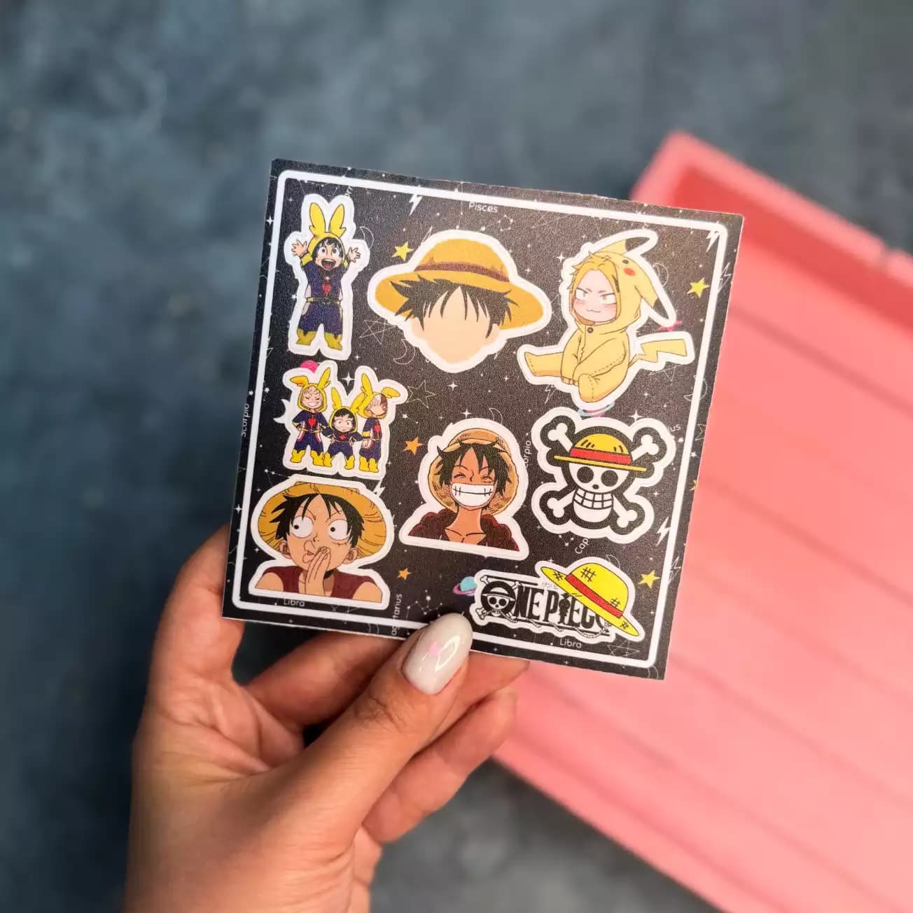 پک استیکر متوسط انیمه وان پیس One Piece
