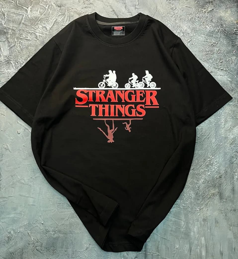 تیشرت Stranger Things طرح Bicycle — تصویر ۳