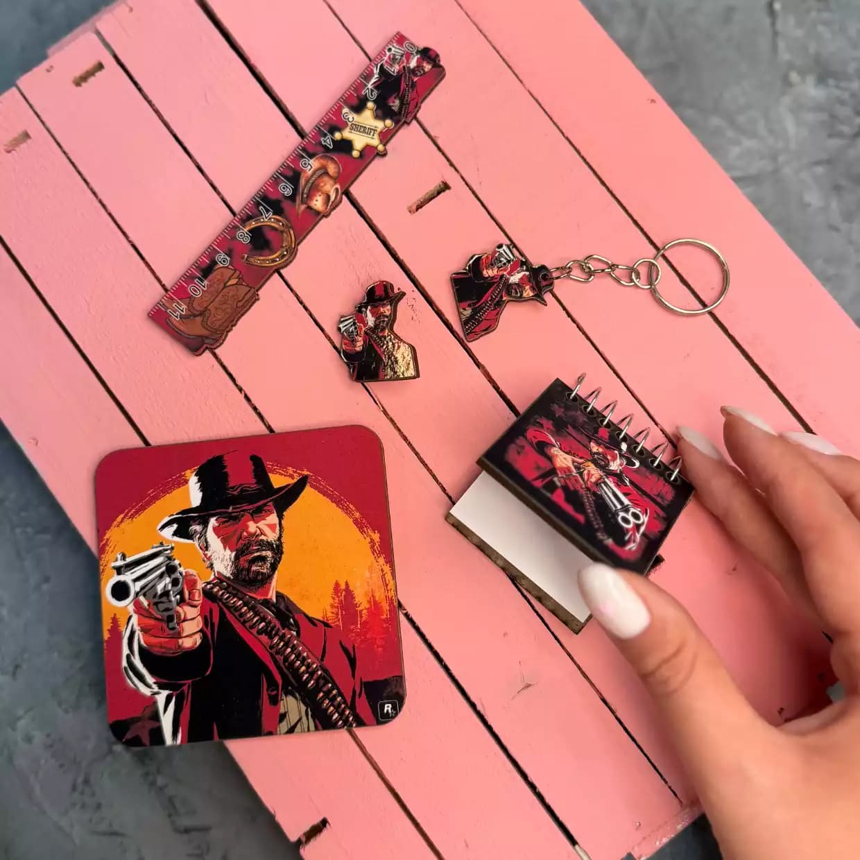 پک فانتزی پنج عددی Red Dead Redemption — تصویر ۲