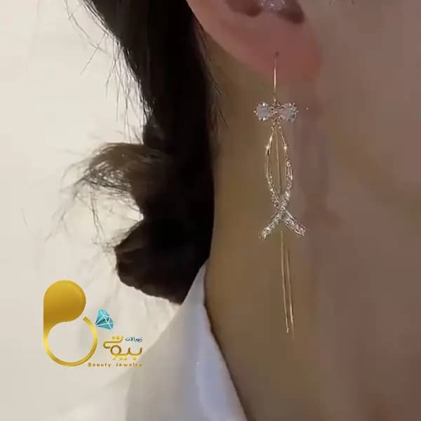 گوشواره پاپیون ترک — تصویر ۳
