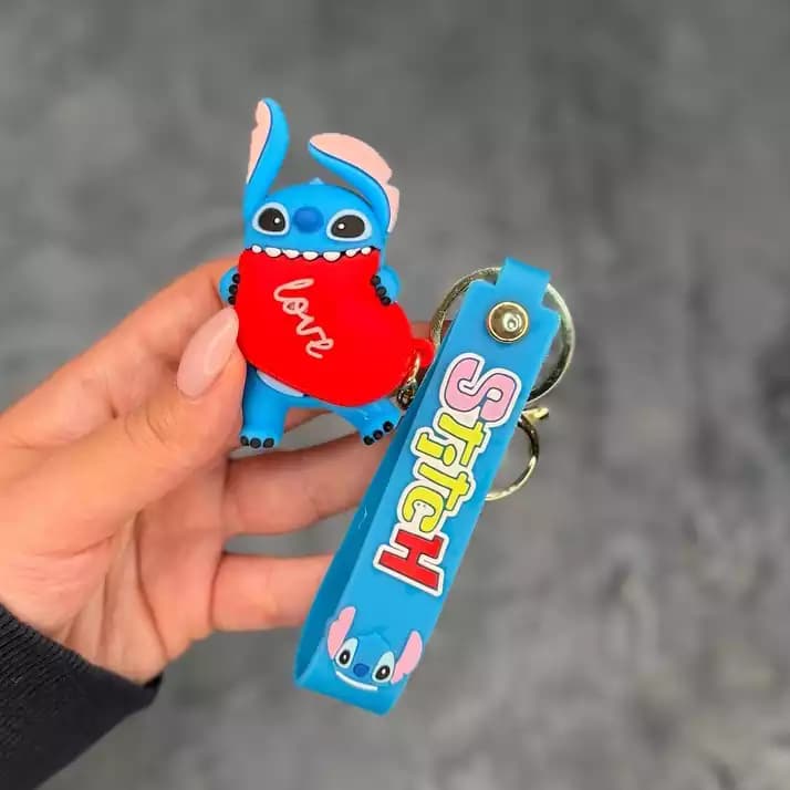 جاکلیدی استیتچ قلبی Stitch & Love