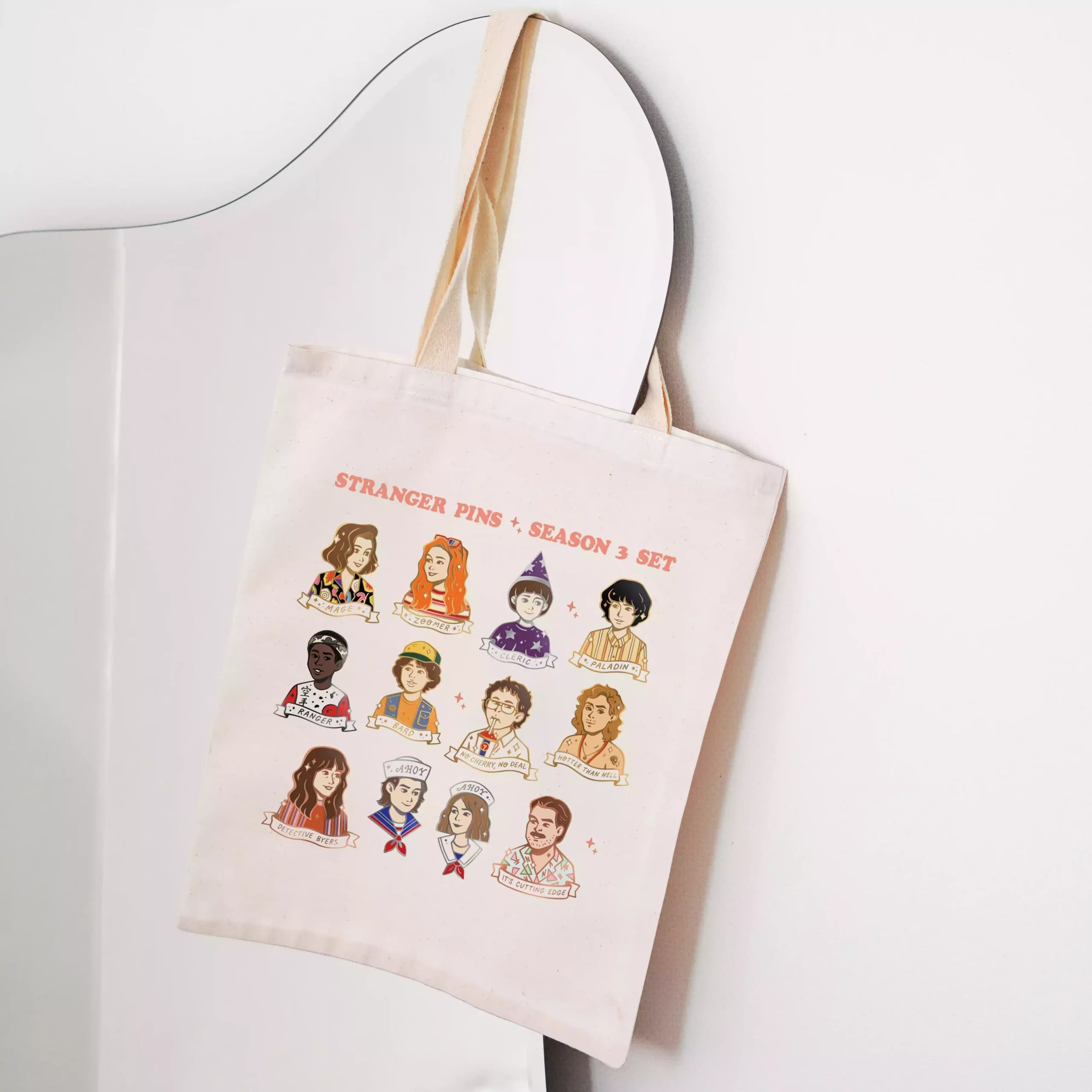 توت بگ طرح استرانجرزتینگز Stranger things Pins