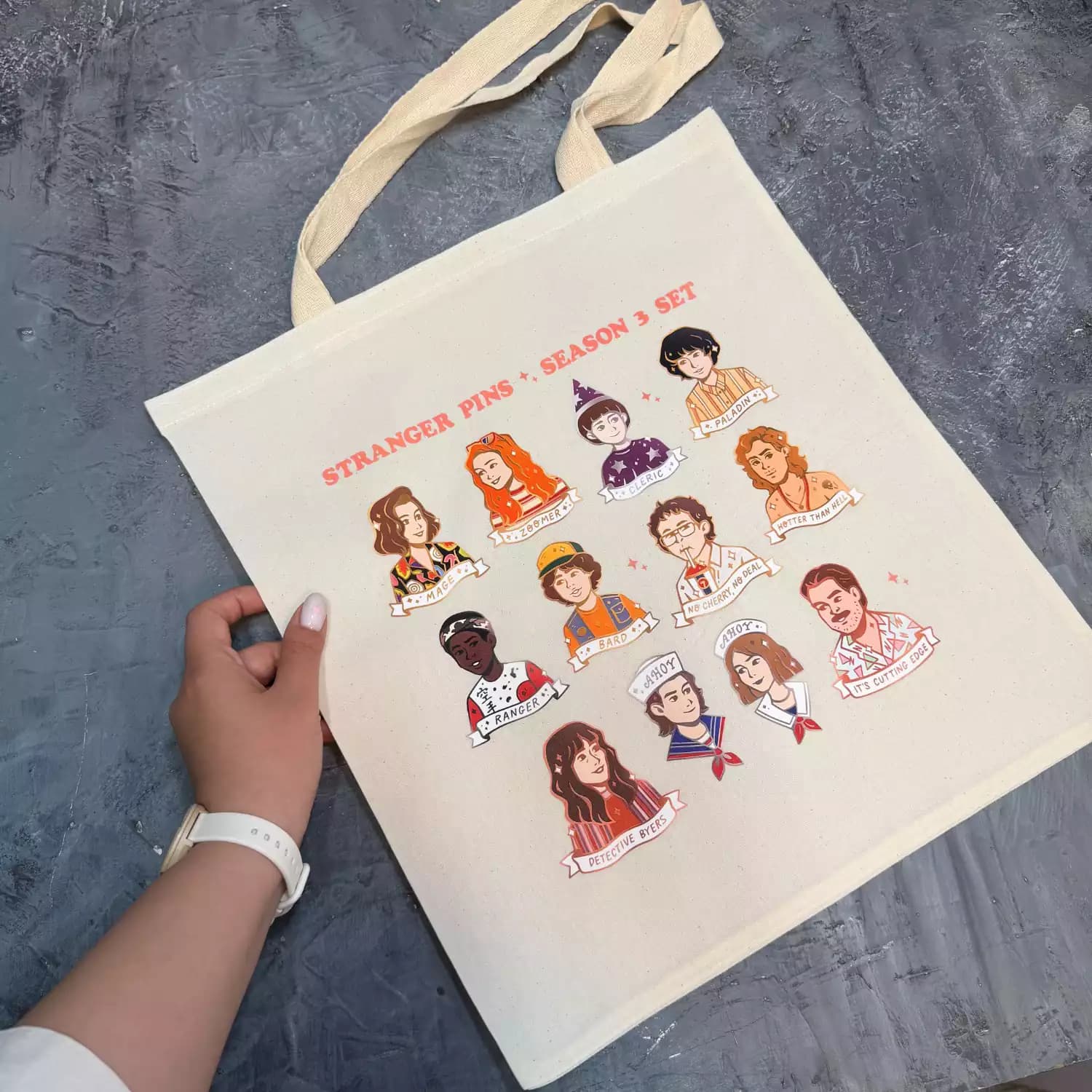 توت بگ طرح استرانجرزتینگز Stranger things Pins — تصویر ۲