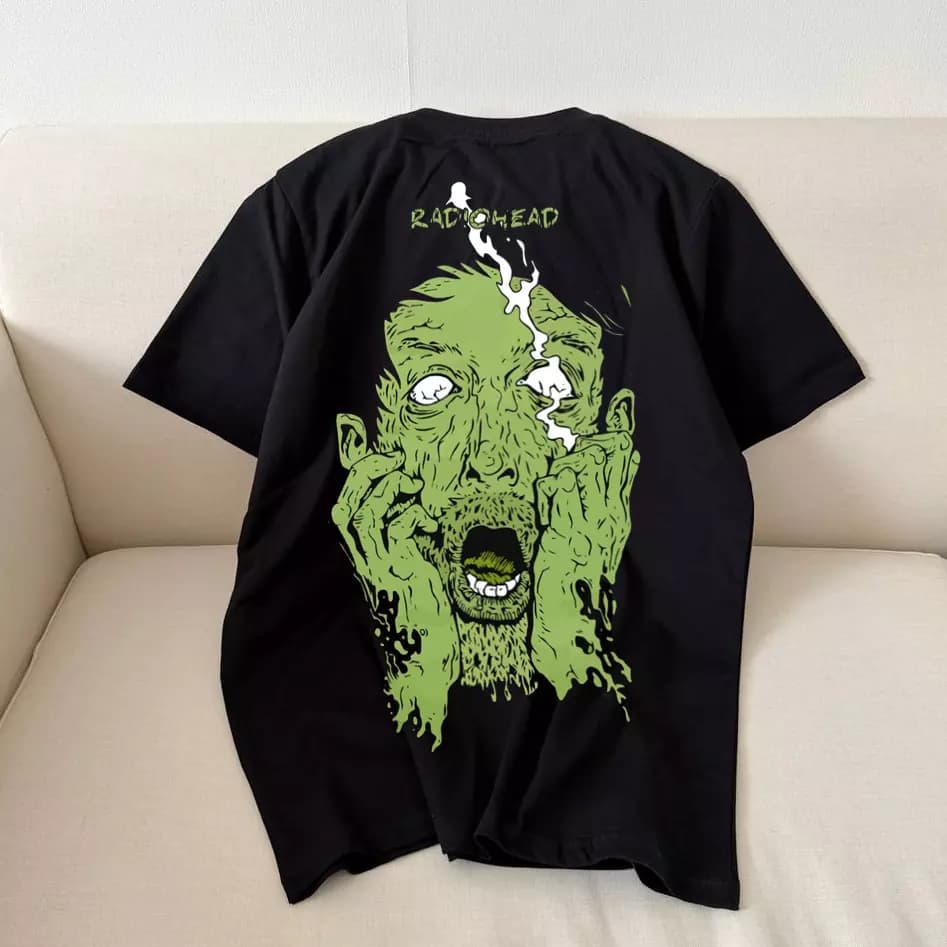 تیشرت طرح ریدیوهد RADIOHEAD GREEN