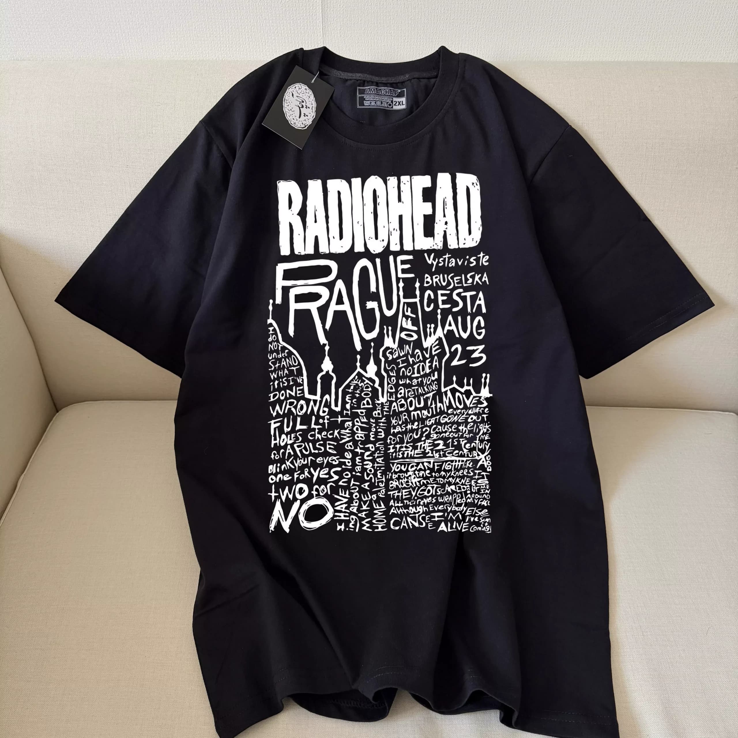 تیشرت طرح رِیدیوهِدRadiohead TEXT