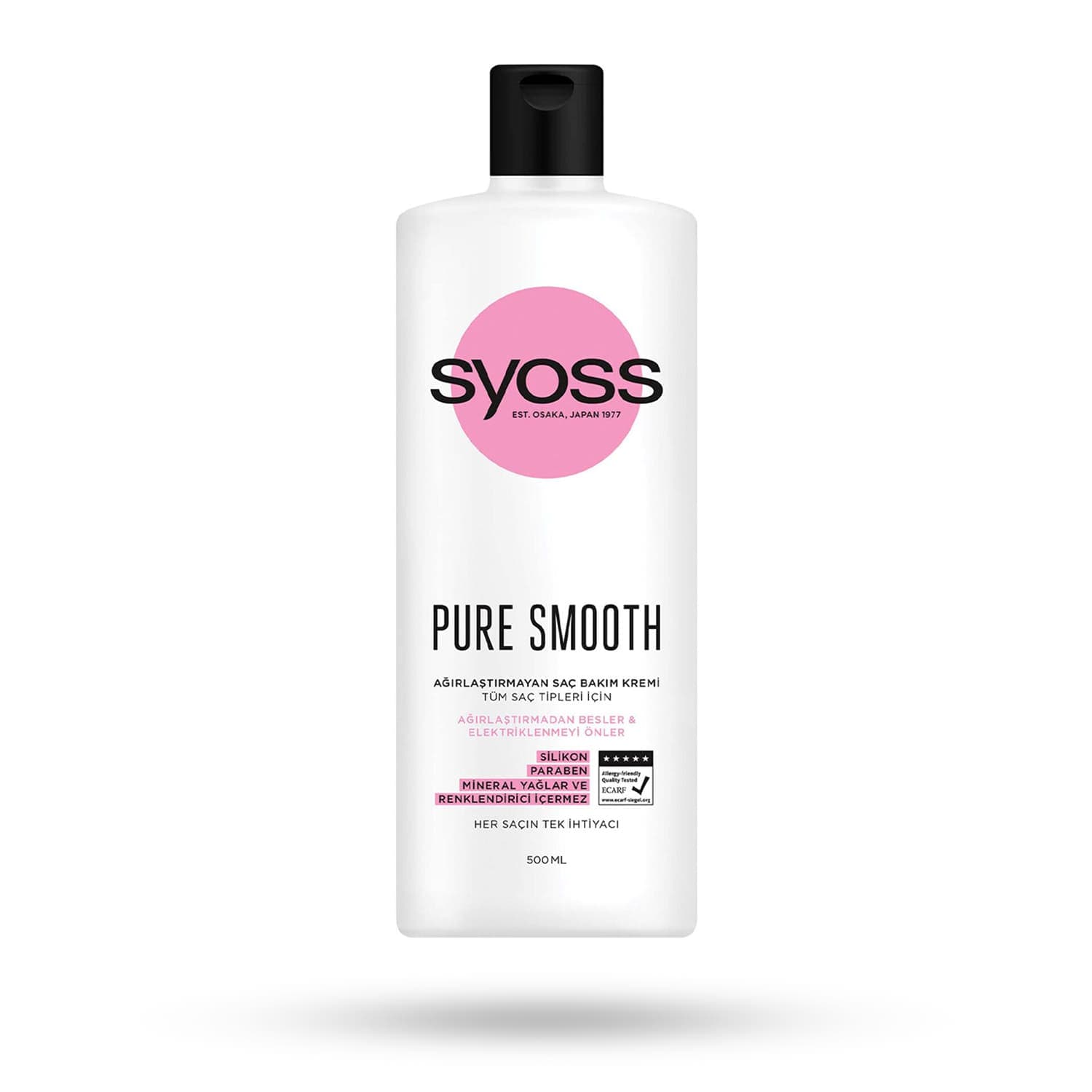 نرم کننده مو سایوس SYOSS مدل PURE SMOOTH مناسب انواع مو (500میل)