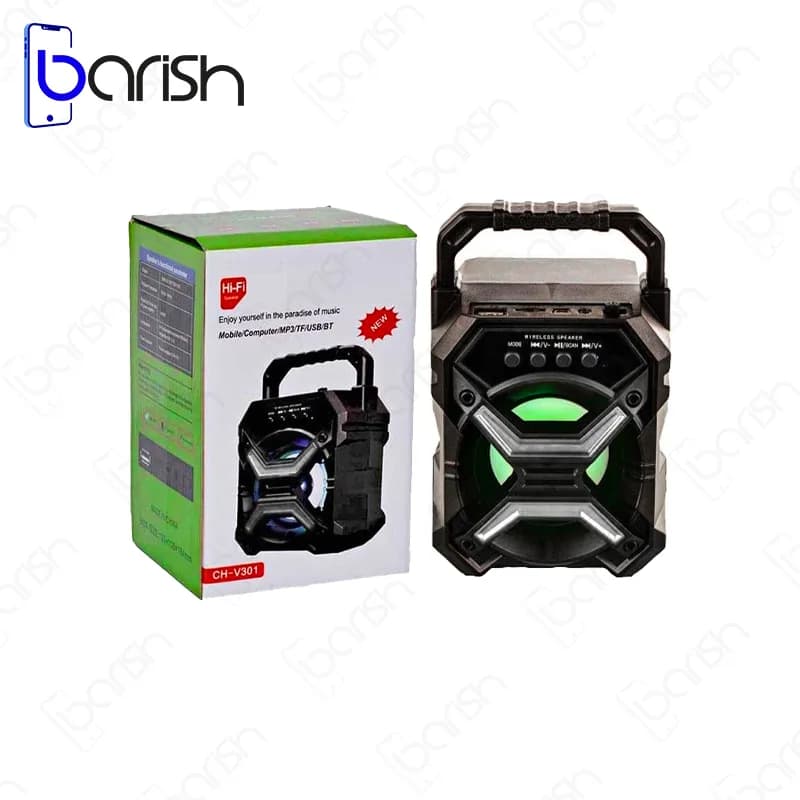 اسپیکر شارژی بلوتوثی ANIKO مدل CH-V301 — تصویر ۳