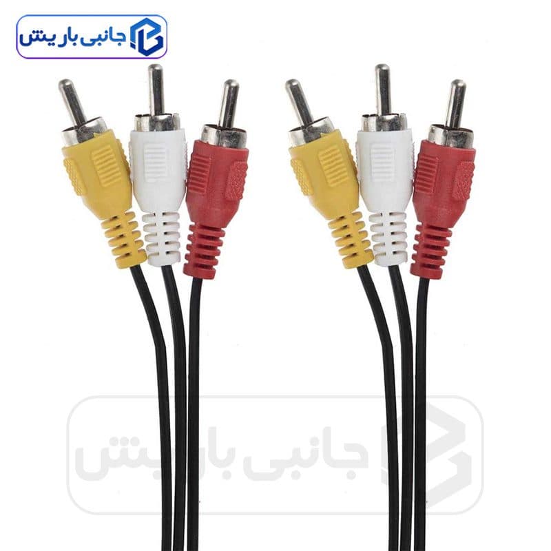 کابل 3 به 3 AV تی پی تک ( کابل 3 فیش )