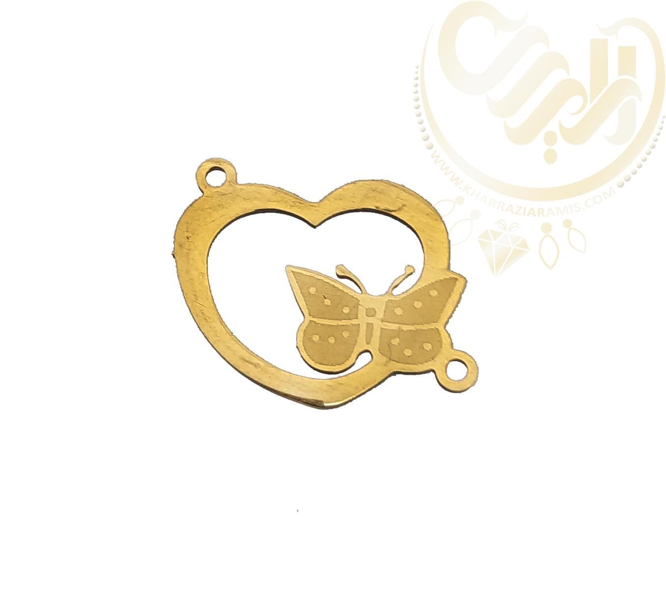 خرجکار استیل قلب پروانه کد15