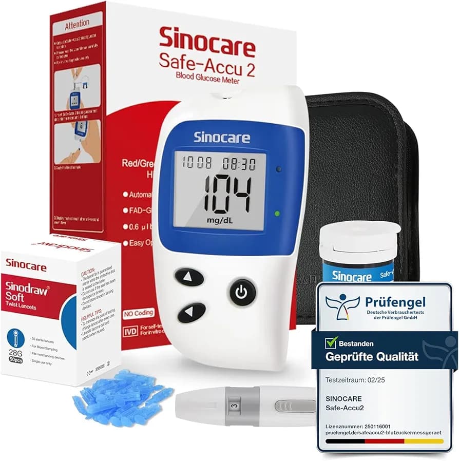 کیت تست قند خون Sinocare