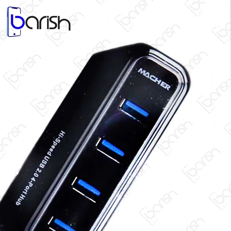 هاب 4 پورت USB 3.0 مچر مدل MR-138 — تصویر ۲