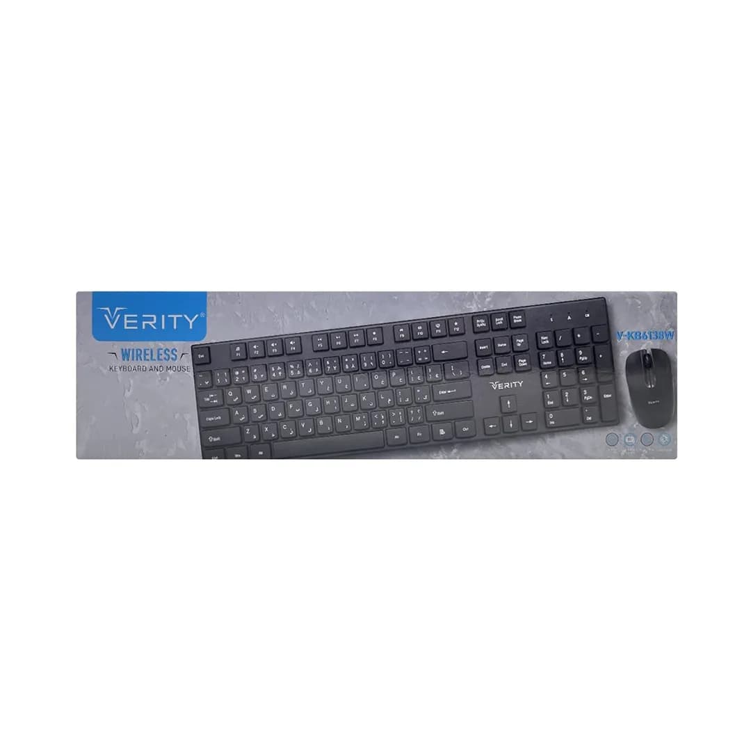 موس و کیبورد بی سیم وریتی مدل V-KB6138W — تصویر ۳
