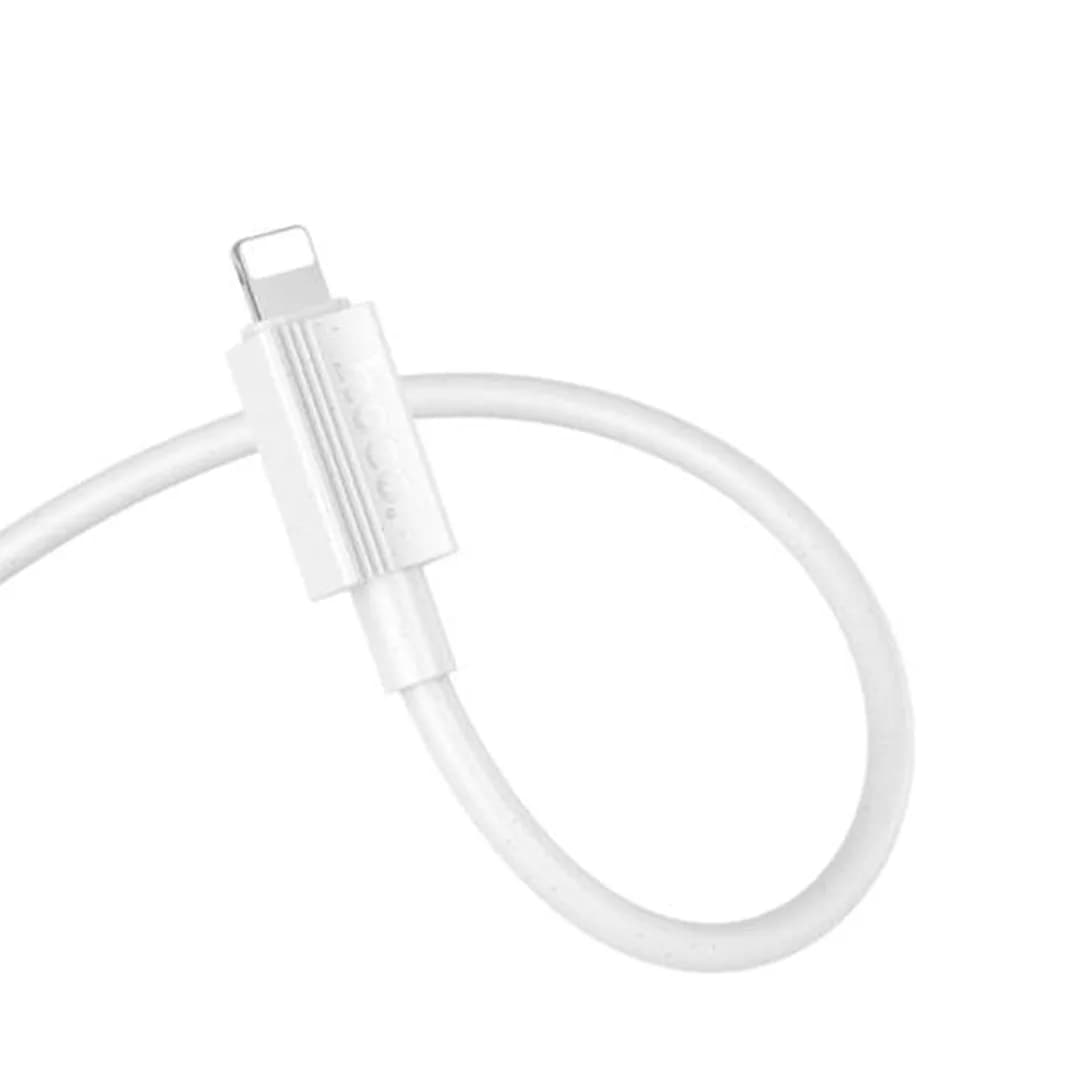 کابل دیتا و شارژ Type-C به لایتنینگ هوکو مدل X107 — تصویر ۲