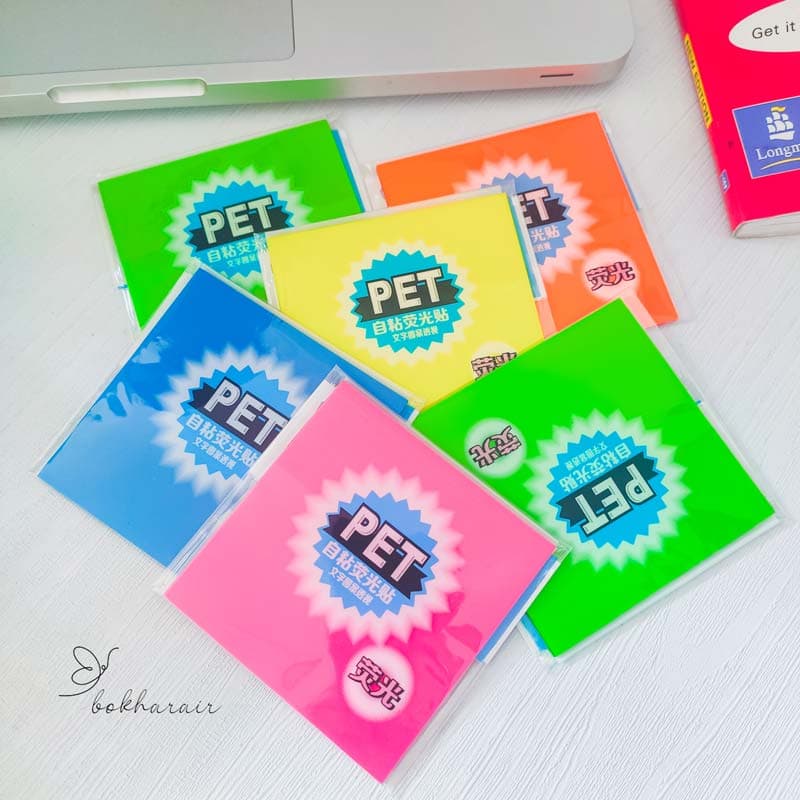 استیک نوت شفاف PET