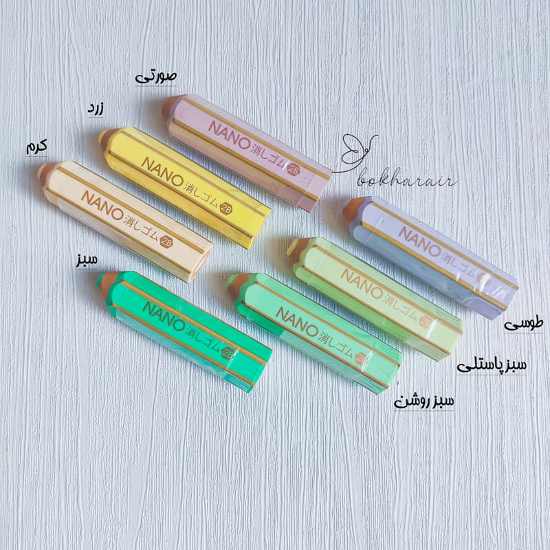 پاک کن نانو طرح مداد پاستلی — تصویر ۲