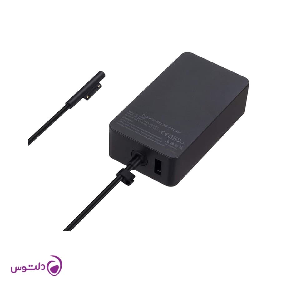 شارژر سرفیس پرو ۶ مدل 44W 15v 2.58A