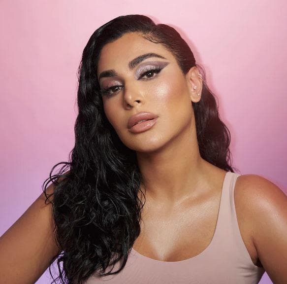 پالت سایه هدی بیوتی رز کوارتز Rose quartz (اورجینال) — تصویر ۲