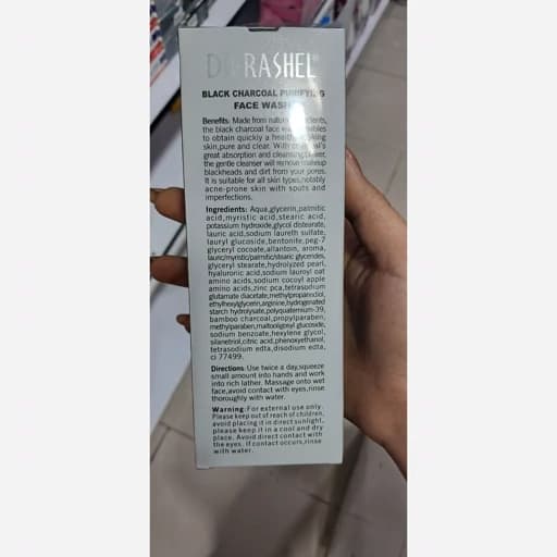 فوم شست وشو زغالی سیاه دکتر راشل — تصویر ۳