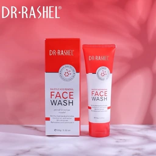 فیس واش سالسیلیک اسید BHAضد جوش دکتر راشل حجم100گرم DR.RASHEL Salicylic Acid Renewal Face Wash — تصویر ۳