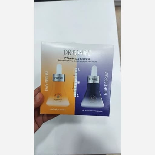 سرم روز وشب ویتامین سی ورتینول دکتر راشل — تصویر ۸