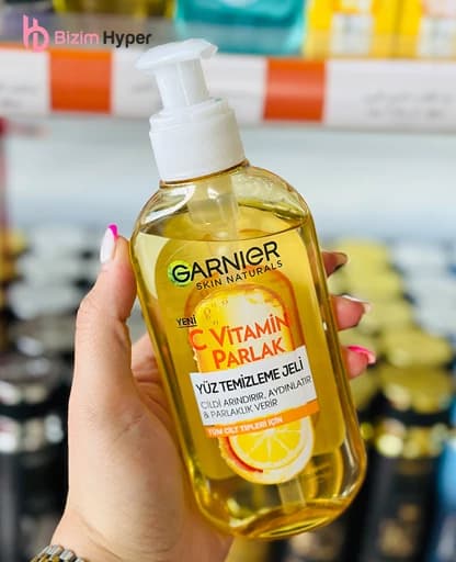 ژل شستشوی صورت مدل Vitamin C حجم 200 میل گارنیر اورجینال به ضمانت مرجوعی