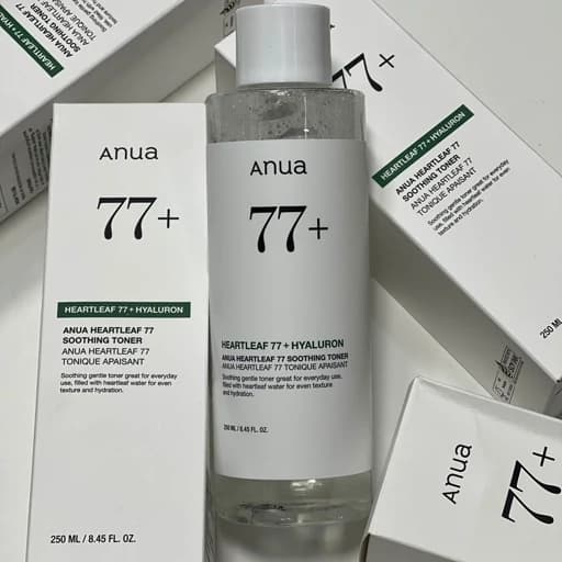 تونر آنوا ANUVA مدل 77+تسکین دهنده و آبرسان