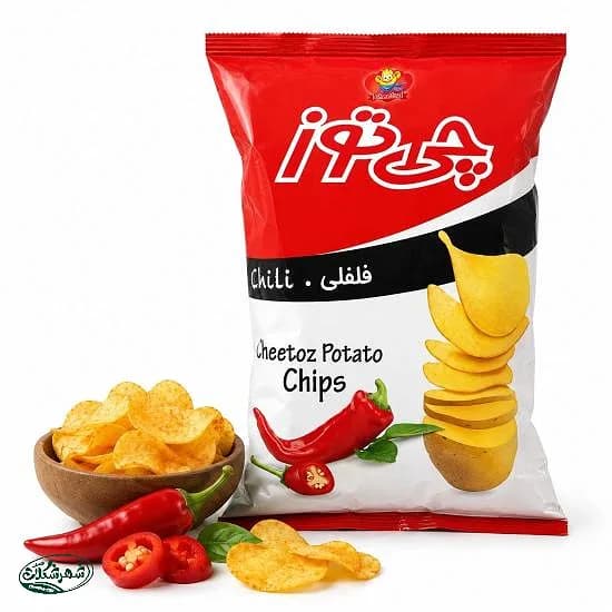 چیپس چی توز فلفلی متوسط 65گ