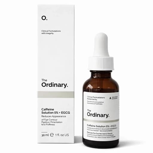 سرم دور چشم کافئین اوردینری اصلی مدل Caffeine Solution 5 درصد + EGCG برند The Ordinary