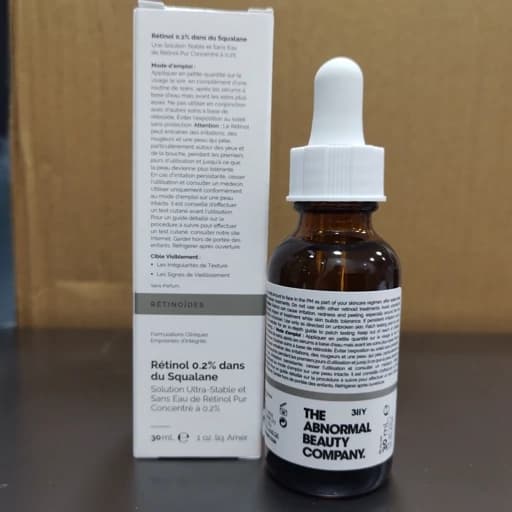 سرم رتینول 2 دهم درصد خالص در اسکوالان اوردینری اصلی بازسازی سلولی و رفع چین و چروک و علائم پیری و ناهمواری های پوستی — تصویر ۴