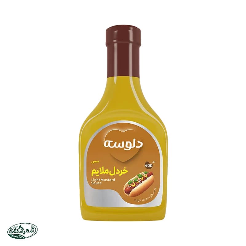 سس دلوسه خردل ملایم 400گ