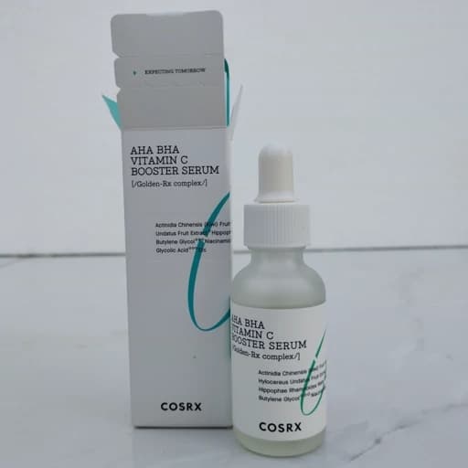 سرم بوستر کوزارکس اصلی، به ضمانت اصالت کالا شفاف و روشن کننده پوست، مدل AHA/BHA/Vitamin C Refresh Booster — تصویر ۶