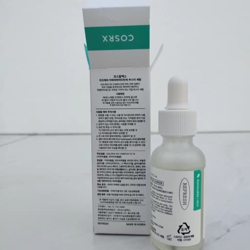سرم بوستر کوزارکس اصلی، به ضمانت اصالت کالا شفاف و روشن کننده پوست، مدل AHA/BHA/Vitamin C Refresh Booster — تصویر ۷