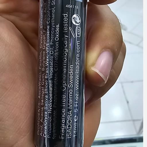 ریمل ایزادورا نارنجی اورجینال حجم دهنده و پر کننده مژه — تصویر ۸