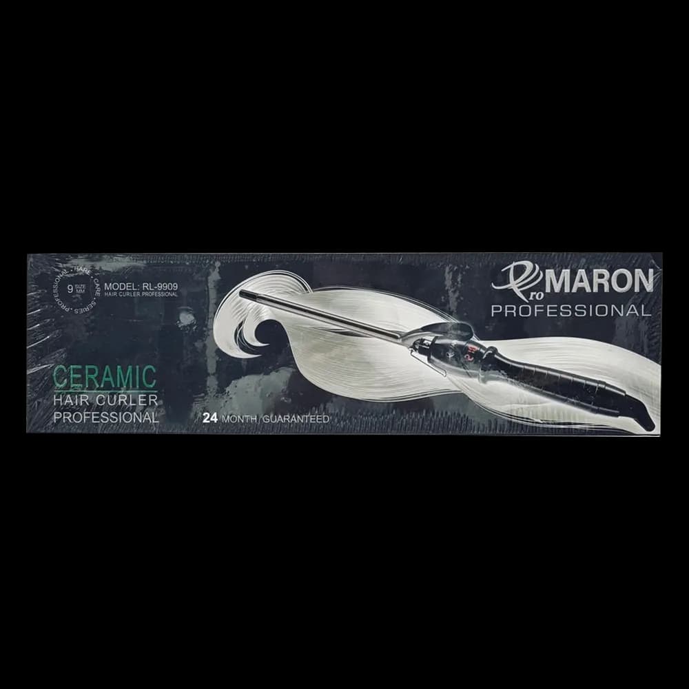 بابلیس حرفهای پرومارون PROMARON مدادی سایز 9 | فر کننده مو باریک سالنـی
