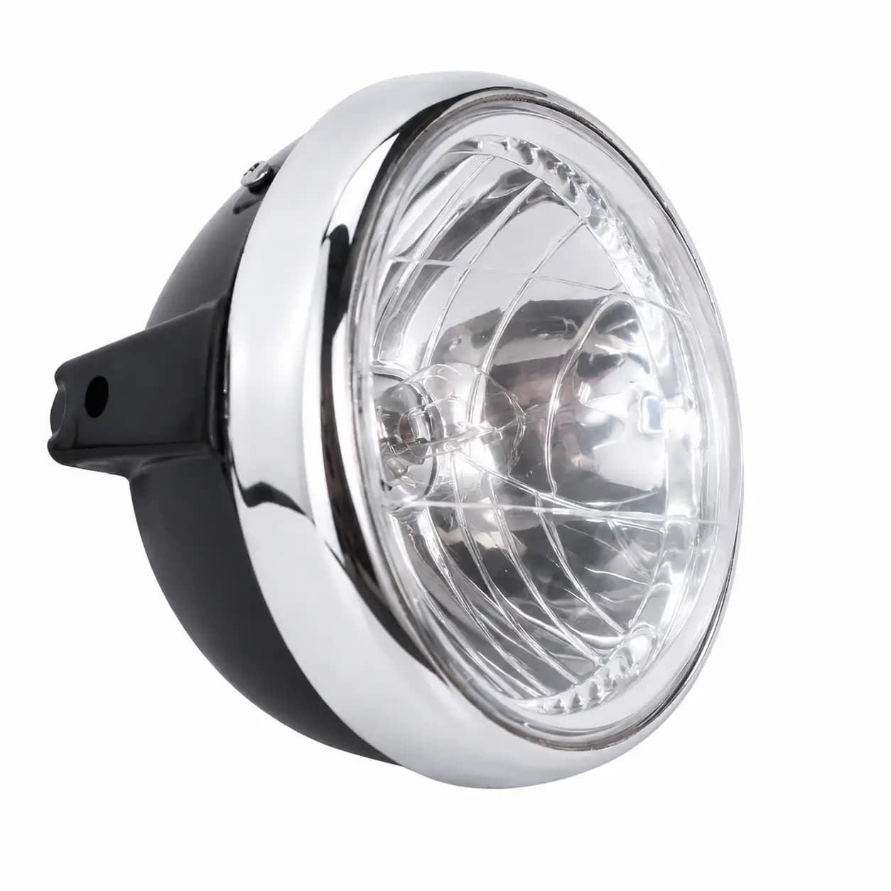 کله چراغ آمیکویی موتور سیکلت هوندا CG 125 کامل با لامپ و پاتروم کد 58 ، کارخانه ، فروش اقساطی