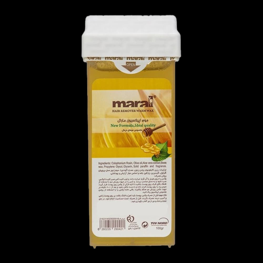 موم اپیلاسیون مارال مدل Honey وزن 100 گرم